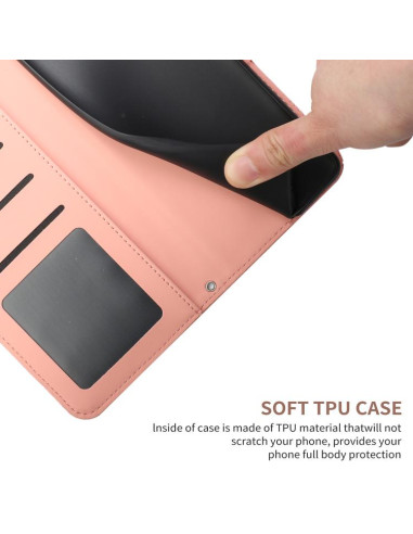 Cover iPhone Air Pelle Farfalla Rosa | Melacompro