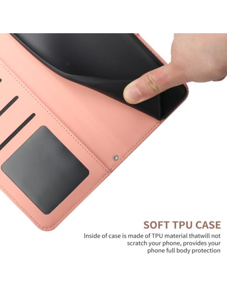 Cover iPhone Air Pelle Farfalla Rosa | Melacompro