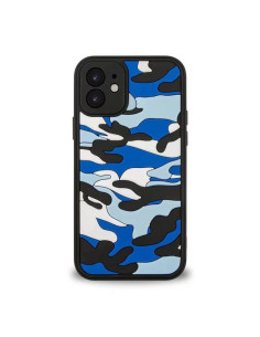 Cover iPhone 11 Silicone Mimetico Nuvole Blu
