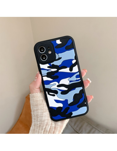 Cover iPhone 11 Silicone Mimetico Blu | Melacompro