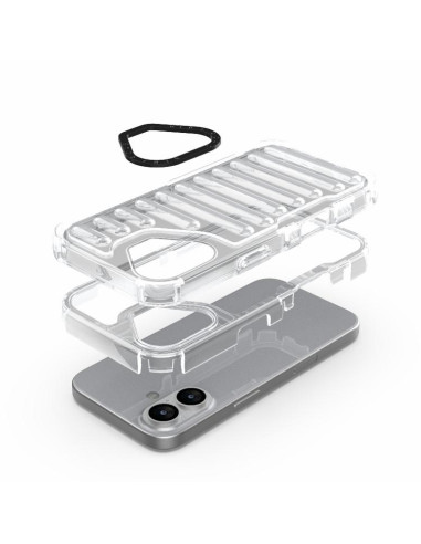 Cover iPhone 17 Pro TPU PC Trasparente | Melacompro