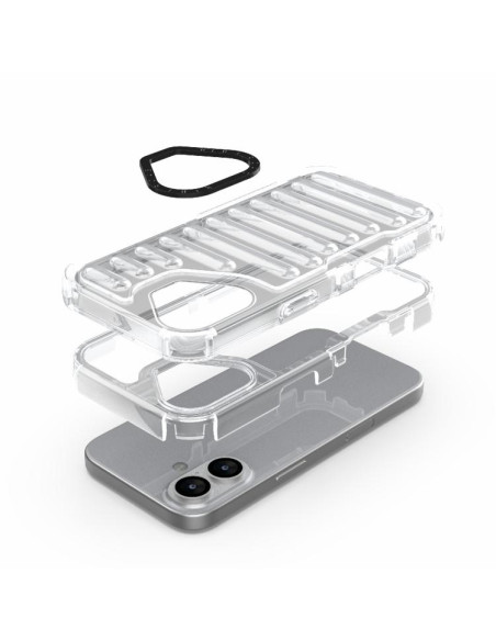 Cover iPhone 17 Pro TPU PC Trasparente | Melacompro