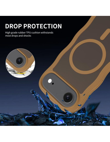 Cover iPhone Air MagSafe Marrone | Melacompro