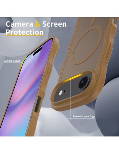 Cover iPhone Air MagSafe Marrone | Melacompro