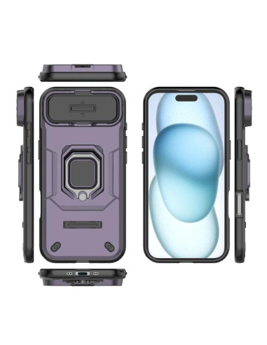 Cover iPhone Air Antiurto TPU PC Viola | Melacompro