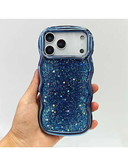 Cover iPhone 17 Pro Rosa Glitterato | Melacompro