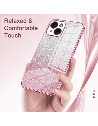 Cover iPhone Air Glitterato Rosa | Melacompro