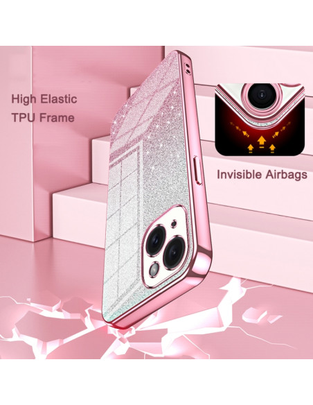 Cover iPhone Air Glitterato Rosa | Melacompro