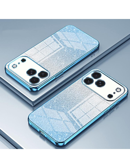 Cover iPhone 17 Pro Max Rosa Glitterato | Melacompro