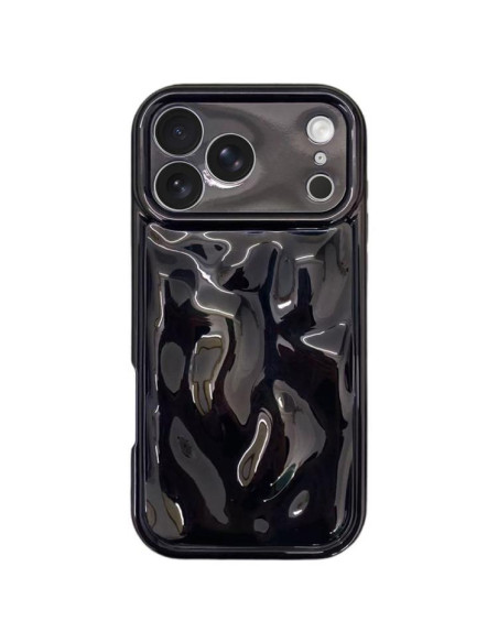 Cover iPhone 17 Pro TPU Texture Meteorite Nero | Melacompro