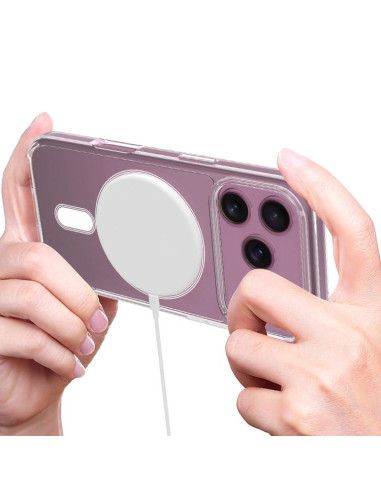 Cover iPhone 17 Pro Trasparente MagSafe | Melacompro