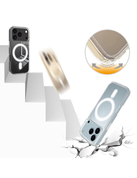 Cover iPhone 17 Pro Trasparente MagSafe | Melacompro