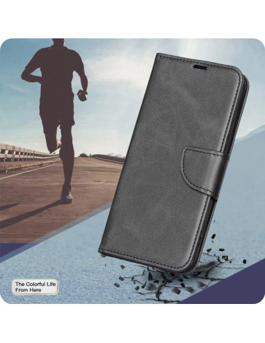 Cover iPhone 17 Pro Pelle Nero | Melacompro