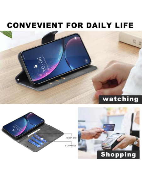 Cover iPhone 17 Pro Max Pelle Nero | Melacompro