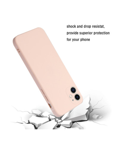 Cover iPhone 12 Pro Silicone Nero Giallo | Melacompro