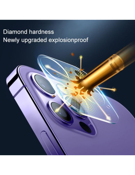 Protettore Lente iPhone 17 Pro Argento | Melacompro