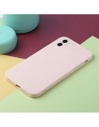 Cover iPhone 12 Pro Silicone Nero Giallo | Melacompro