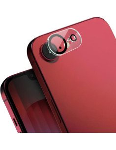 Protezione Lente iPhone 16E Argento Nero | Melacompro