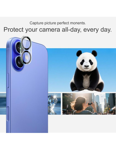 Vetro Temperato iPhone 17 9H Nero | Melacompro