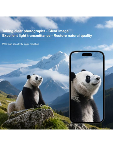 Protettore Lente iPhone 17 Pro Argento Nero | Melacompro