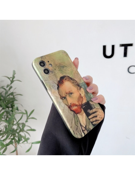 Cover iPhone 13 TPU Antiurto Pittura Olio | Melacompro