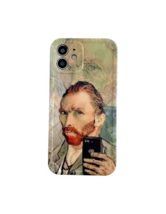 Cover iPhone 13 Pro TPU Antiurto Pittura a Olio