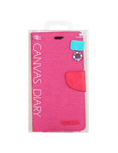 Cover iPhone 12 Pro Max Pelle Blu Rose Rosso | Melacompro