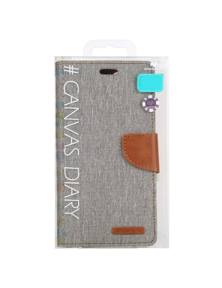 Cover iPhone 12 Pro Max Pelle Nero Grigio | Melacompro