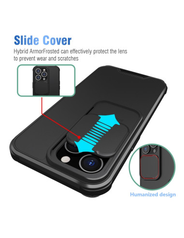 Cover iPhone 13 TPU PC Nero | Melacompro