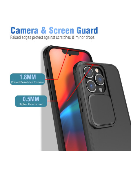 Cover iPhone 13 TPU PC Nero | Melacompro