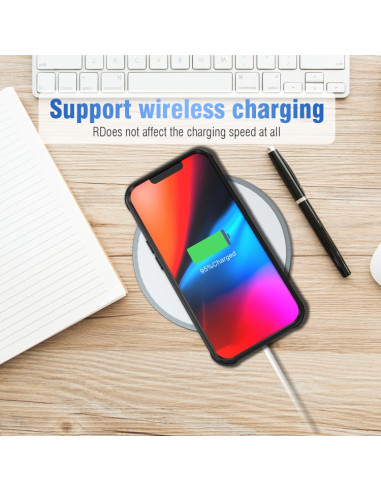 Cover iPhone 13 TPU PC Nero | Melacompro