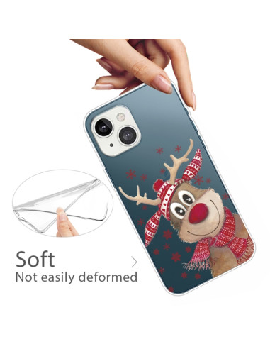 Cover iPhone 13 TPU Trasparente Cervo | Melacompro