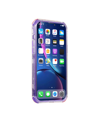 Cover iPhone 13 TPU PC Antiurto Viola | Melacompro