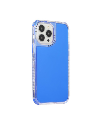 Cover iPhone 13 TPU PC Antiurto Viola Blu | Melacompro