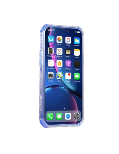 Cover iPhone 13 TPU PC Antiurto Viola Blu | Melacompro