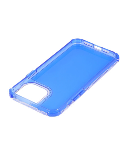 Cover iPhone 13 Pro Max Viola Trasparente Blu | Melacompro