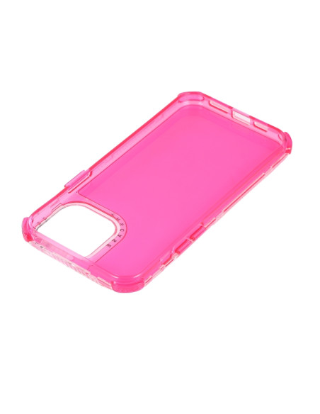 Cover iPhone 13 Pro Max Viola Trasparente Rose Rosso | Melacompro