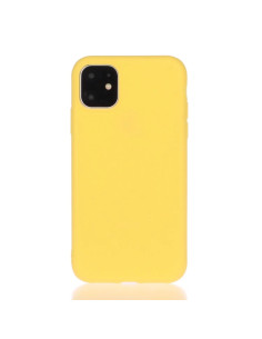 Cover iPhone 13 Pro TPU Giallo Frosted