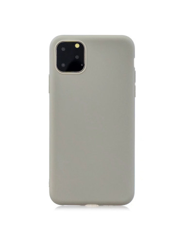 Cover iPhone 13 Pro TPU Giallo Frosted Grigio | Melacompro