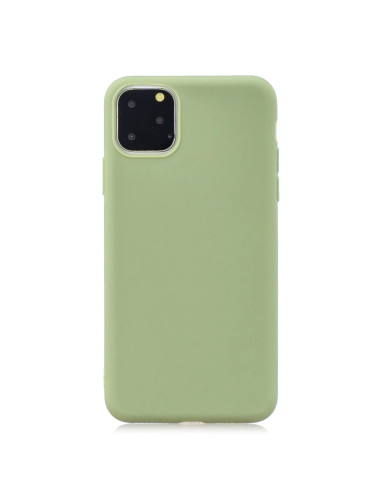 Cover iPhone 13 Pro TPU Giallo Frosted Verde | Melacompro
