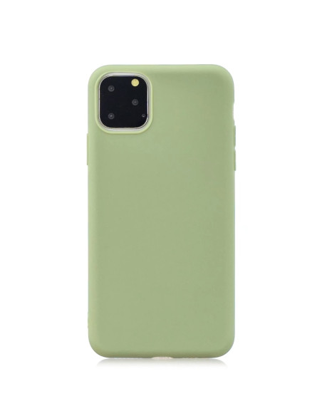 Cover iPhone 13 Pro TPU Giallo Frosted Verde | Melacompro