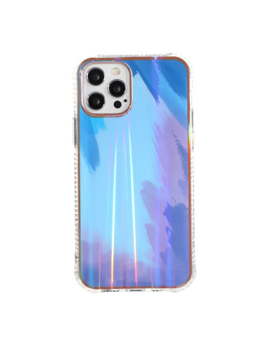 Cover iPhone 13 mini Aurora Acquerello Blu | Melacompro