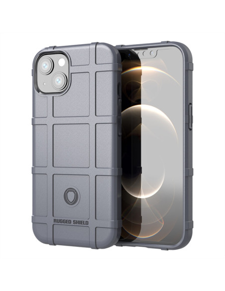 Cover iPhone 13 mini TPU Nero Antiurto Grigio | Melacompro