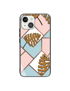 Cover iPhone 13 Mini Glass Marmo Astratto