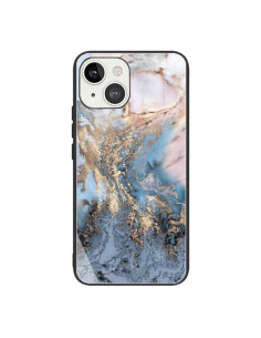 Cover iPhone 13 Mini Glass Marmo Astratto