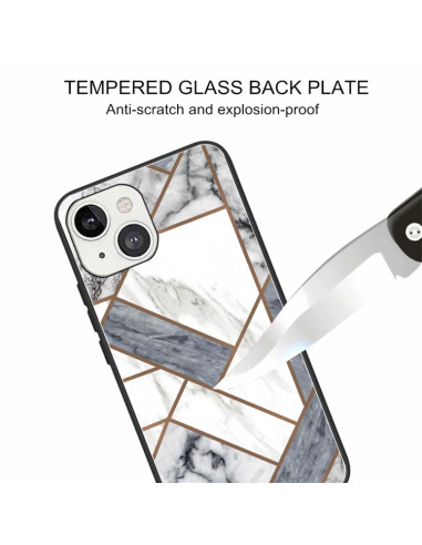 Cover iPhone 13 Mini Marmo Glass | Melacompro