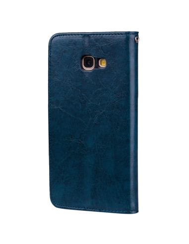 Cover Galaxy A5 2017 Pelle Flip Blu | Melacompro