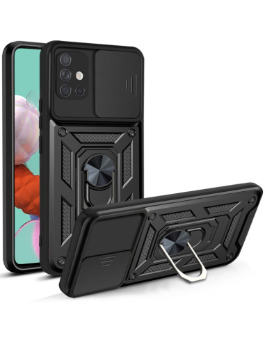 Cover Galaxy A51 4G Sliding Camera TPU PC Nero | Melacompro