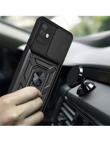 Cover Galaxy A51 4G Sliding Camera TPU PC Nero | Melacompro