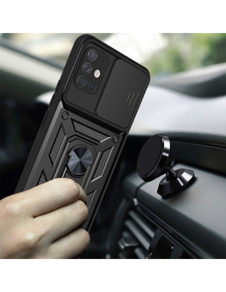 Cover Galaxy A51 4G Sliding Camera TPU PC Nero | Melacompro